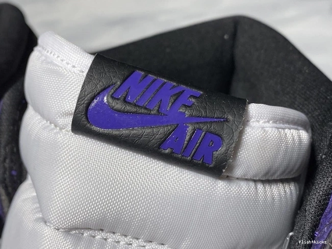 Jordan Purple OG 1 Air High 555088-500 Court 0808